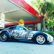 FAST AND FURIOUS FITS NISSAN 350Z DK TOKYO DRIFT CAR VINYL DECALS BOTH SIDES CAR