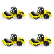 4x Siku 0895 Compactor Construction Vehicle Tractor Kids/Children Toy YLW 3+