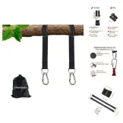 Tree Swing Hanging Straps Kit, Heavy Duty Holds 2200LBS 5FT Extra Long, with ...