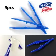 5Pcs Heat Plastic Tweezers Resistant Antistatic Repair Tweezer Tools Pickup
