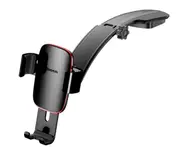 Fully Automatic Center Console Car Bracket Connecting Rod Navigation Bracket Lazy Mobile Phone Car Supplies-Black