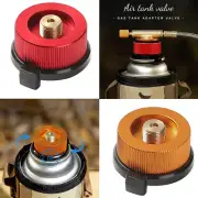 Stove Gas Cylinder Adapter Gas Valve Cartridge Nozzle Outdoor Camping Picnic BBQ