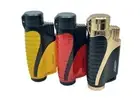 1 X JOBON Blow Torch 3 Flame Jet Lighter Windproof Refillable Butane Gas