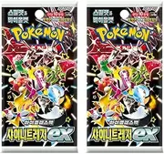 2x Korean Paldean Fates Booster Packs | Korean Pokemon Cards Booster Packs | Shiny Treasure EX Expansion | Scarlet & Violet Series | Titan Authenticated