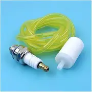 Fuel Filter Fuel Line Spark Plug For HUS 268 272 268XP 272XP 50 51 55 61 254 257 261 Chainsaw Replacement Spare Parts Fuel Line 1/8" x 3/16" (3mm x 5mm)