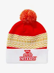 Nissin Cup Of Noodles Pom Hat, Cup Of Noodles Winter Hat, Nissin Hat NWT