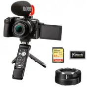 Nikon Z30 Creator's Kit with Nikon FTZ II Mount Adapter, 64GB Memory Card Bundle