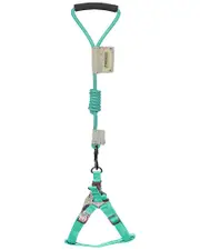 Touchdog Faded-Barker Adjustable Dog Harness And Leash