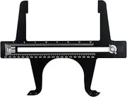 RANSOTO Brake Measuring Tool Brake Resetting Gauge Compatible with Rear Drum Brake Linings, Shoes, Handbrakes, Measurement, Adjustment
