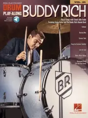 Buddy Rich Drum Play-Along Vol 35 Sheet Music Hal Leonard Song Book Online Audio