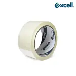 【EXCELL.TW】1捲｜膠厚5條｜0.05MM*48MM*50M(超黏OPP透明封箱膠帶 2吋寬 文具膠帶 水膠)