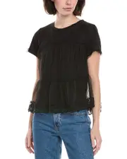 Rain Tiered Tulle Blouse