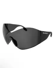 Balenciaga sunglasses large oversized runway cat eye Butterfly Monogram