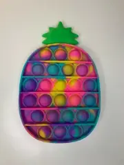 Simple dime pop pop bubble/it fidget toy/sensory stress relief toy pineapple