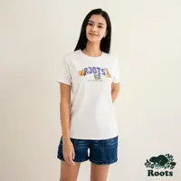 在飛比找momo購物網優惠-【Roots】Roots 女裝- ROOTS ANIMAL短