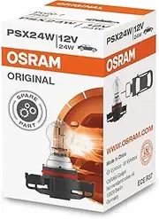 OSRAM Original PSX24W Halogen Signal, Fog, reversing Light, 2504, 12V, Folding Box (1 lamp)