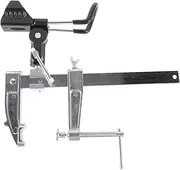 GANAZONO Fishing Bracket Fishing Rod Storage Boat Accessories Supplies Fishing Pole Holder Fishing Pole Mount Clamp Rod Holders for Boat Hold up Boat Rod Holders Straps Silver Metal