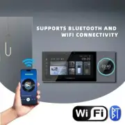 Wifi Wall Amplifier Speaker Touch Screen Bluetooth Android 8.1 System 6inch 1W