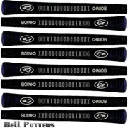 Eight (8) Avon Chamois Standard Black Golf Grips-Mens Grip-48 grams- .580 .58