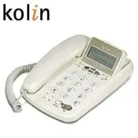 在飛比找PChome商店街優惠-KOLIN 歌林 來電顯示型電話 KTP-506L 白色