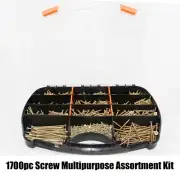 Screw Multipurpose Assortment Kit Chipboard Screws Wood Timber Plaster 1003