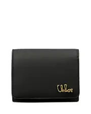 Chloe Iconic Leather Trifold Wallet