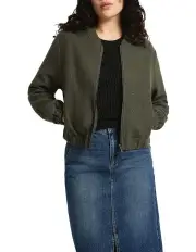 [Marcs] Andy Felted Wool Bomber Jacket in Borneo Sparkle
