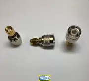 1 x SMA Male PLUG To TNC Male PLUG RF Coax Adapter Antenna Router Ships from USA