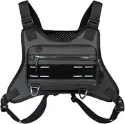 Reflective Workout Bag Large Capacity Unisex Shoulder Backpack with Adjustable Straps Outdoor Cycling Climbing Bag