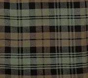 Allsafe Traders Scottish Tartan Fabric by The Yard - Authentic Tartan Fabric for Kilts, Table Runners, Christmas Decor - Tartan Plaid Fabric for Pillows & Crafts for Holidays (Black W W-Half Y)