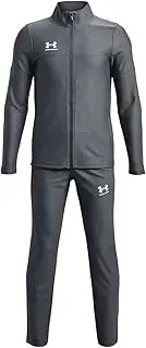 [Under Armour] Boys Two Piece Sets Kids' Ua Challenger Tracksuit, Pitch Grey, 1372609-012, YXL