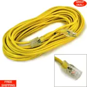 10 Gauge Extension Cord 25 ft 3 Outlets SJTW 10/3 Heavy Duty Extension Cord US