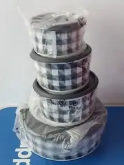 Tupperware Holiday Plaid Set
