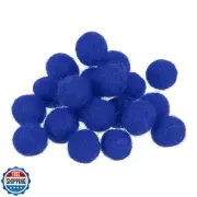 PATIKIL Wool Felt Balls Beads Wool Felting Pom 1cm 10mm Dark Blue for Home Cr