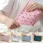 with 2 Small Mesh Pocket Makeup Bag Cosmetic Storage Bag for Woman Girls