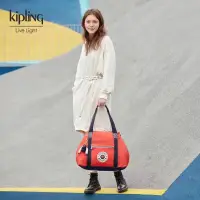 在飛比找蝦皮購物優惠-凱普林kipling防水尼龍大容量旅行袋 出差購物輕便手提包