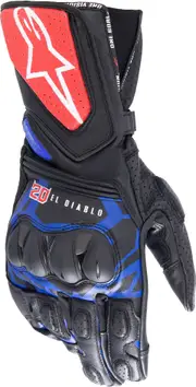 Alpinestars FQ20 SP-8 V3 Monster, gloves , color: Black/Blue/Light Red/Green , size: XXL