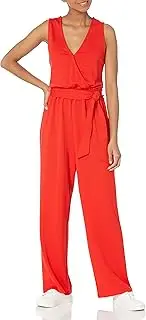 [The Drop] Women's @Caralynmirand Sleeveless Wrap-Jumpsuit