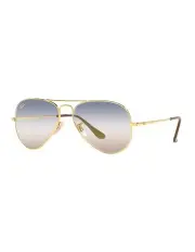 [Ray-Ban] RB3689 Bi-Gradient Gold Sunglasses