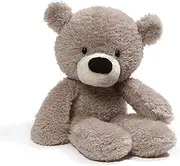 GUND 4059989 Fuzzy Teddy Bear Stuffed Animal Plush, Gray, 13.5" Stuffed Animal, Gray, 34.29 cm