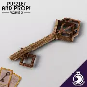 Dwarven Key Dungeons and Dragons Props&Beyond D&D