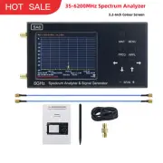 3.2" SA6 6GHz Spectrum Analyzer Signal Generator RF Signal Source f/WiFi 2G 4G