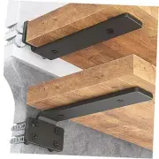 Shelf Bracket, Heavy Duty Floating Shelf Brackets 6 inch Long, 6 Pack
