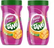 2X Tang Powder Drink Jar Mango Flavor Vitamin C Juice 450 ml Each Fast Shipping