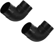 PERSELOSO 2pcs Air Conditioner Hose Resistant Reliable Flame Retardant Simplified Bend Pipe Installation