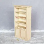 AirAds Dollhouse 1:12 miniature furniture bookcase display unfinished wood