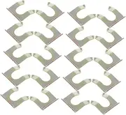 NULYLU 30pcs U Clip Brake Line Fixing Clip for Cars Motorcycles Reliable Hose Holder for Optimal Support Stability Broad Compatibility for Various Vehicle Types