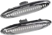 2PCS Led Dynamic Side Marker Turn Signal Light For Lexus IS250 IS350 SC430 MARK X REIZ For CROWN UZZ40 Highlander For Camry 40(Dynamic Crystal)
