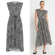 SASS & BIDE SOUND OF VIBRANCE DRESS SIZE 10 - BRAND NEW WITH TAGS
