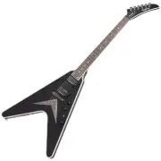 Epiphone Dave Mustaine Flying V Custom Black Metallic No.YG1249